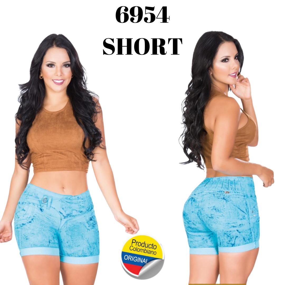 Short levanta cola colombiano 