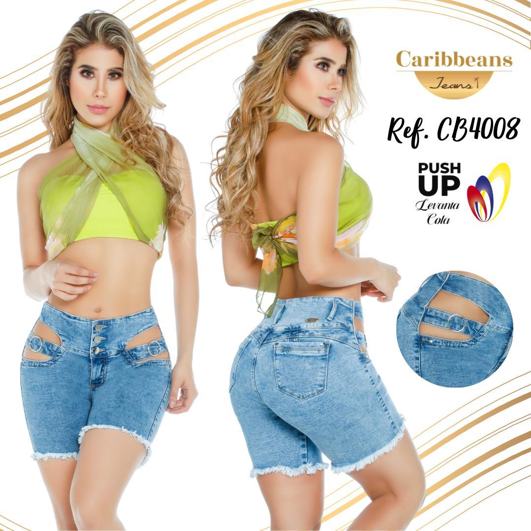 Pantalon corto colombiano push up